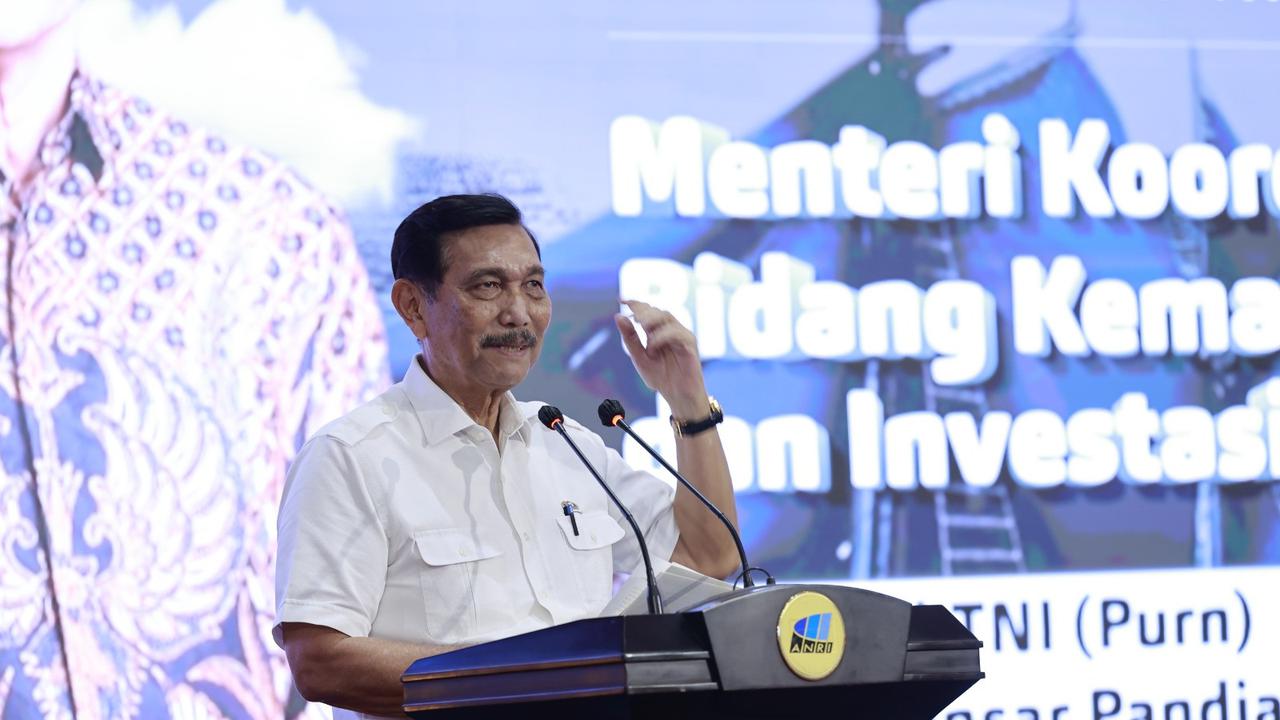 Menteri Koordinator Bidang Kemaritiman dan Investasi (Menko Marves) Luhut Binsar Pandjaitan