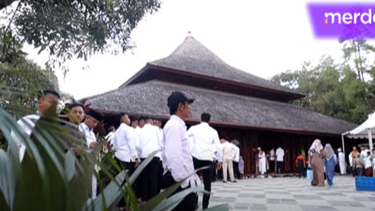 Potret Masjid Prabowo di Hambalang