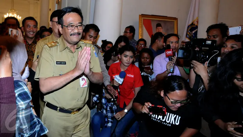 Djarot Resmi Jabat Plt Gubernur DKI Jakarta