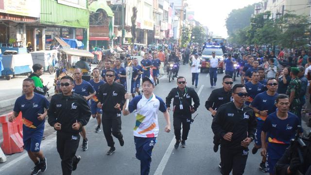 Pawai obor Asian Games