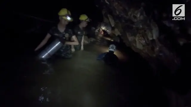 VIDEO: 13 Korban Terjebak di Gua Thailand Berhasil Diselamatkan