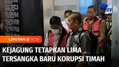 Kasus korupsi pengelolaan tata niaga timah terus bergulir. Terbaru, Kejaksaan Agung kembali menetapkan lima orang tersangka dalam kasus ini.