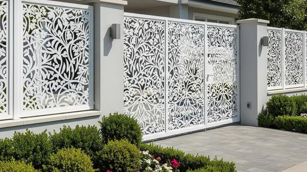 7 Model Pagar Putih Depan Rumah Bernuansa Clean dan Rapi, Hadirkan Kesan Elegan dan Modern