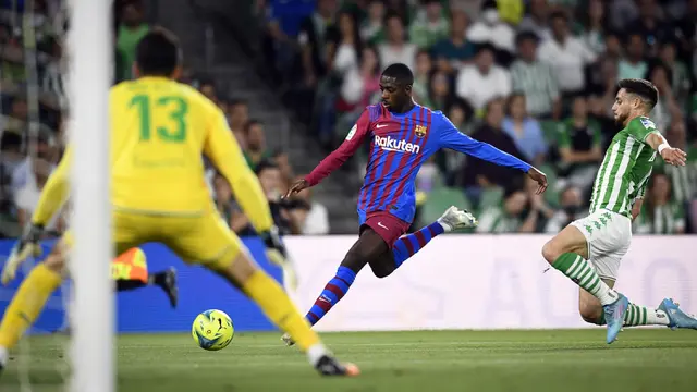 FOTO: Barcelona Menang Tipis di Kandang Real Betis