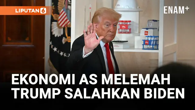 VIDEO: Donald Trump Mengumumkan Investasi di Amerika, Menyalahkan Biden atas Laporan Ekonomi yang Lemah