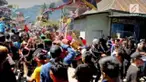 105 kuda mengikuti festival kuda menari atau sayyang pattuddu di Majene,Sulawesi Barat, yang digelar setiap tahun.