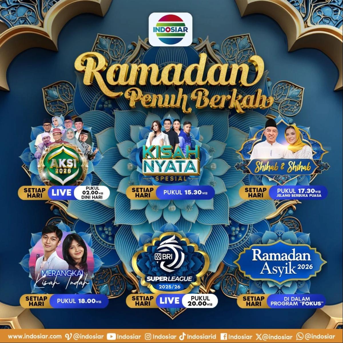 ramadan penuh berkah indosiar dan ramadan ceria mentari tv
