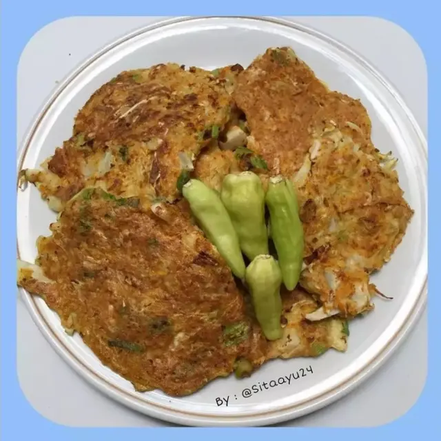 Bakwan Sayur Oatmeal.