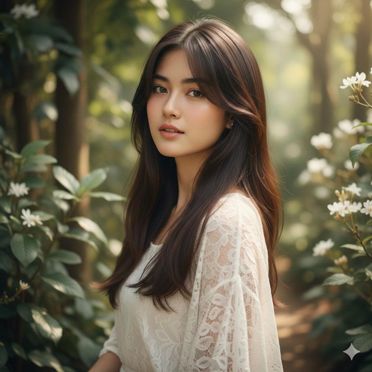 7 Model Rambut Wanita Panjang Lurus Poni Samping, Tampil Anggun dan Fleksibel untuk Sehari-Hari