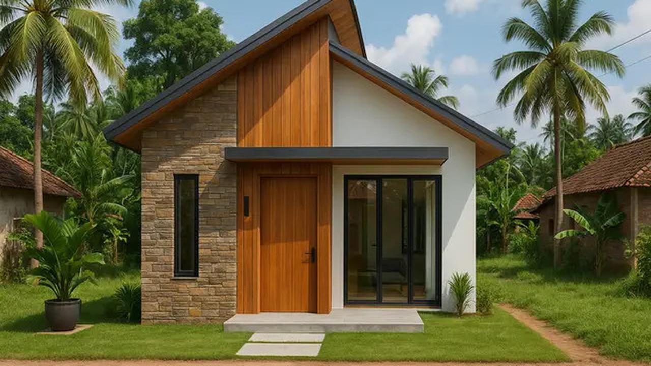 8 Desain Rumah Sederhana tapi Terlihat Mewah 2 Kamar di Kampung