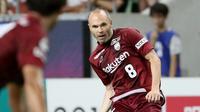 6. Andres Iniesta (Vissel Kobe) - 33 juta euro. (AFP/Jiji Press)