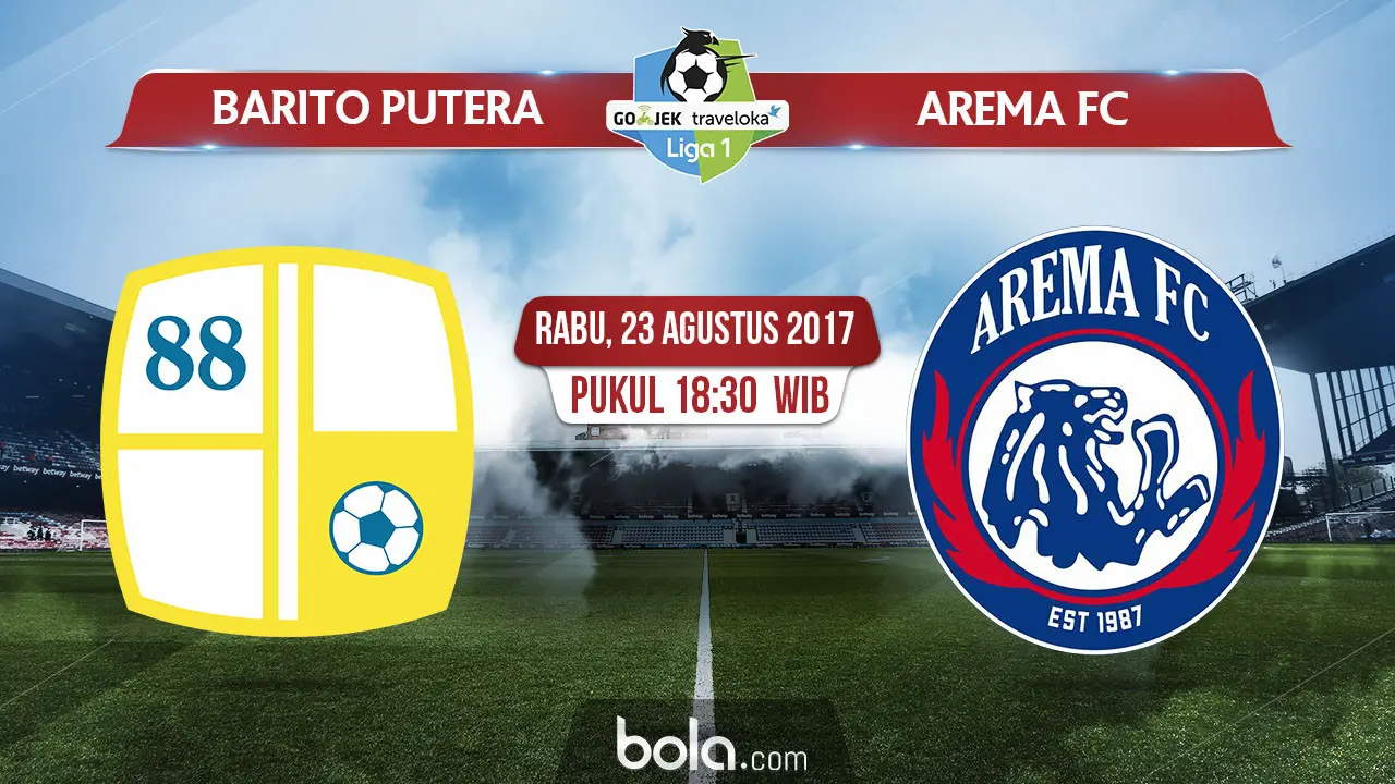 Barito Putera Vs Arema FC