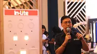 Fery Darmawan, General Manager Product Development in-Lite LED dalam pemaparannya tentang tknologi Lighting 3.0. (Dok: In Lite)