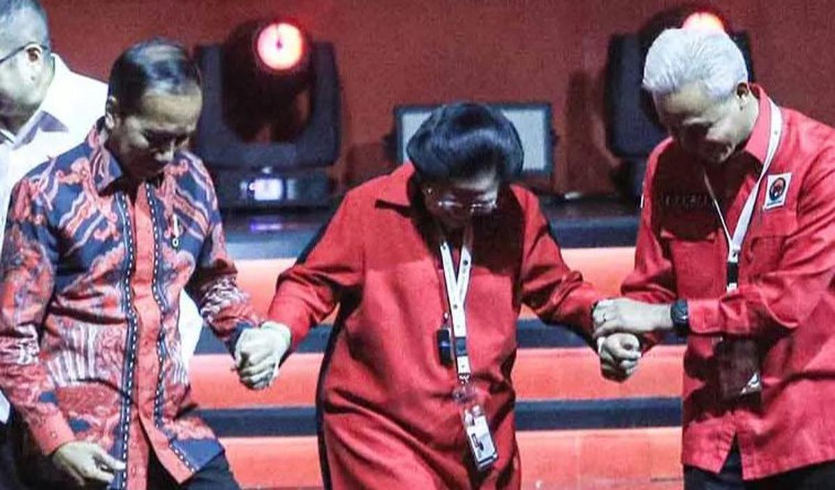 Pernyataan tersebut dia ungkapkan ketika merespons pertanyaan tentang belum adanya silaturahmi antara Jokowi dan Megawati pada momentum Lebaran 2024.<br>