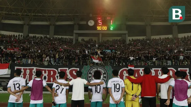 Foto: Ekspresi Pemain Timnas Indonesia usai Tersingkir dari Piala AFF U-19 2022, Zanadin Fariz Pun Menangis