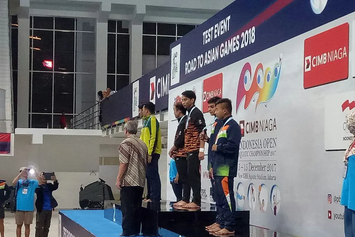 Indonesia Kembali Raih Perak pada Tes Event Asian Games