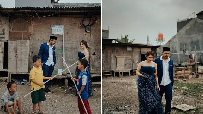 Tretan Muslim dan Istri (Sumber: Instagram/@lunarivory)