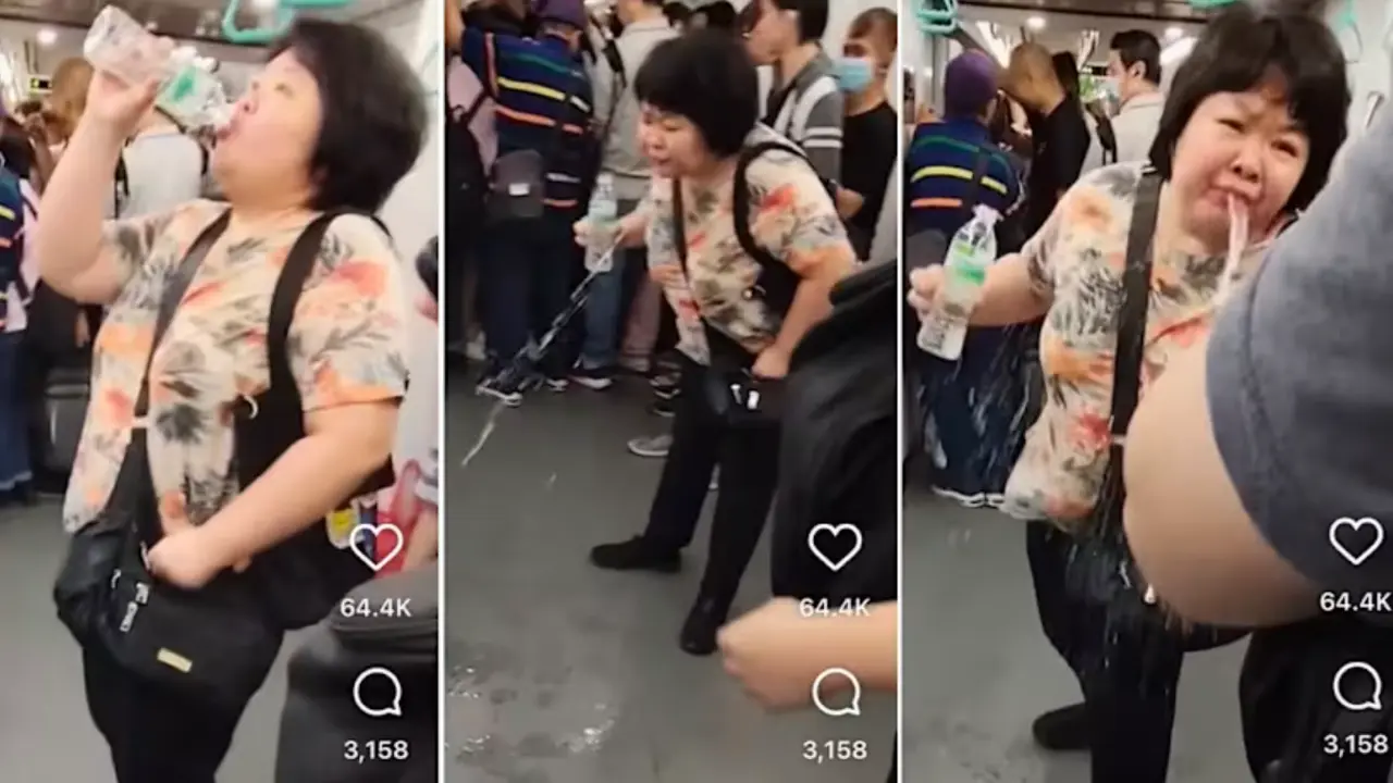 Sabrina Han Meizhen adalah warga negara Singapura yang didakwa satu dakwaan mengganggu ketertiban umum akibat meludah di MRT. (Dok. Instagram/summeryeow0573)