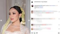 Rahasia Makeup Pengantin Amanda Zahra, Ternyata Andalkan Brand Lokal