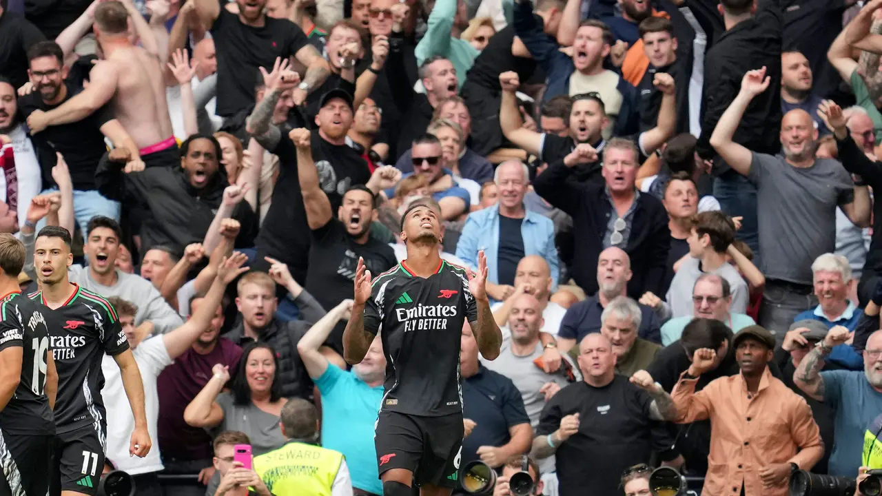 Derbi London Utara, Arsenal Bungkam Tottenham Hotspur
