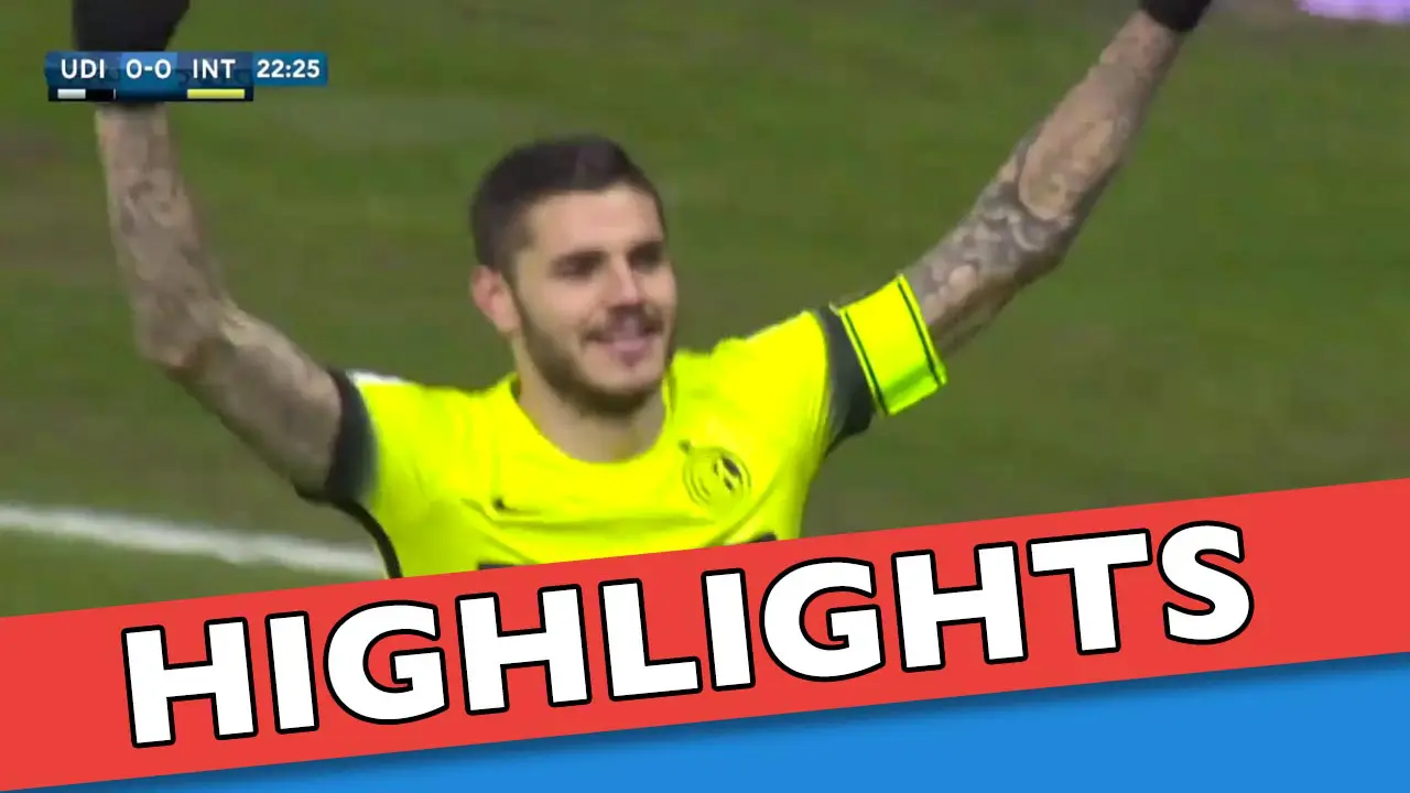 Video Highlights: Udinese vs Inter Milan 0-4