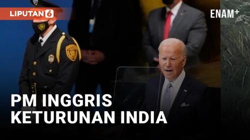 VIDEO: Joe Biden: Rishi Sunak Adalah Tonggak Terobosan