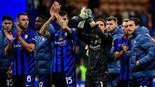 Bermain di Stadion San Siro, Inter Milan sukses memetik kemenangan tipis 3-2 atas Torino. (Piero CRUCIATTI/AFP)
