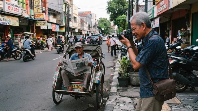 Hobi yang cocok untuk masa pensiun yakni fotografi