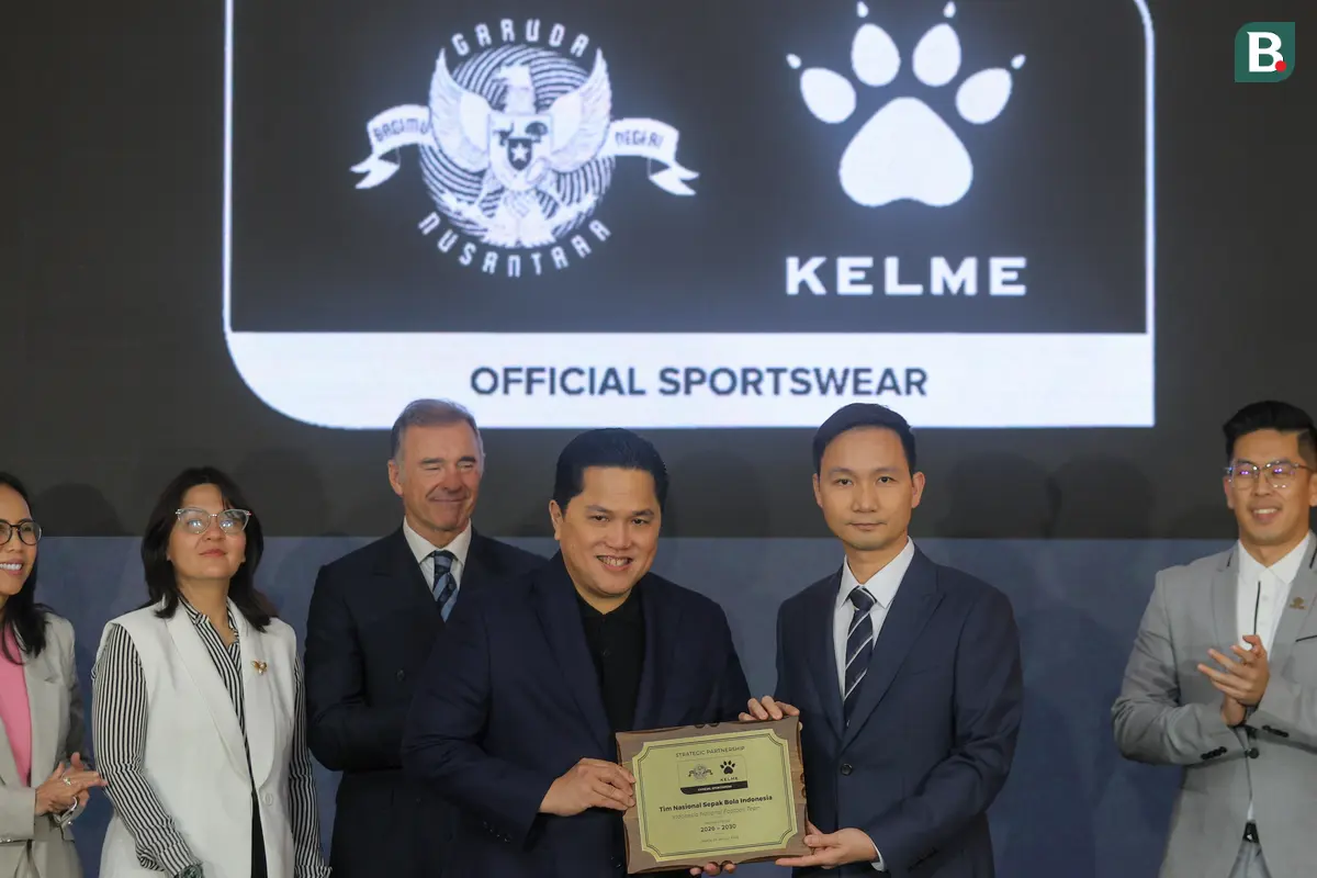 Foto: PSSI Jalin Kerja Sama dengan Kelme Sebagai Aparel Baru Timnas Indonesia