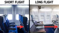 Perbedaan Pesawat Jarak Jauh dan Dekat. (Sumber: Brightside)