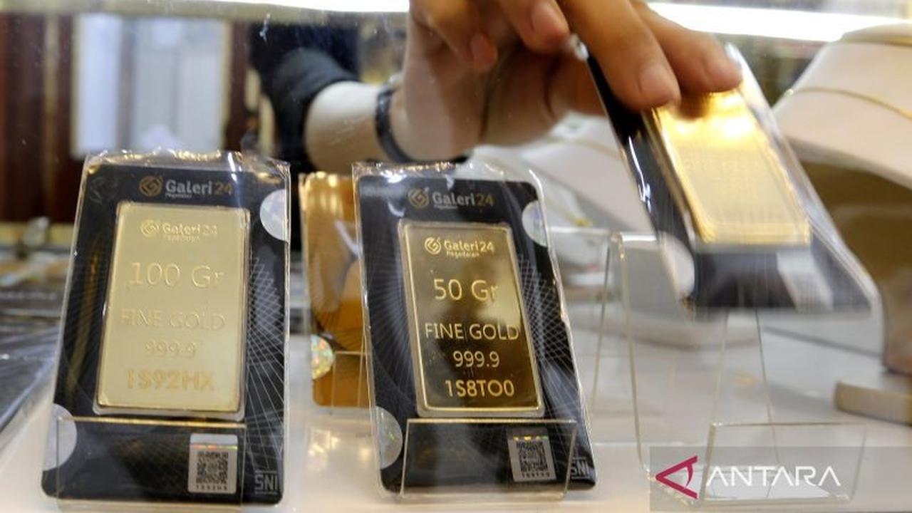 Harga Emas Pegadaian Anjlok Drastis: UBS, Antam, Galeri24 Kompak Turun Jumat Pagi