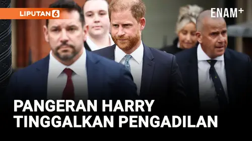 VIDEO: Pangeran Harry Meninggalkan Pengadilan Terkait Hilangnya Status Keamanan Inggris