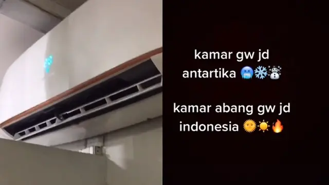 Dikira Ilusi Optik, Pendingin Ruangan Aneh Ini Bikin Warganet Salah Fokus