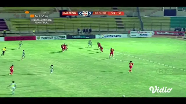 Laga lanjutan Shopee Liga 1,  Kalteng vs Borneo  berakhir  0-1
#shopeeliga1 #kalteng #borneo