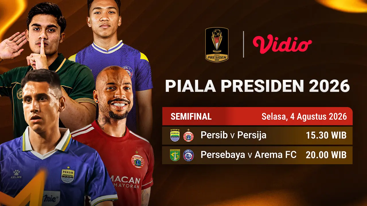 Piala Presiden 2026: Babak Semifinal