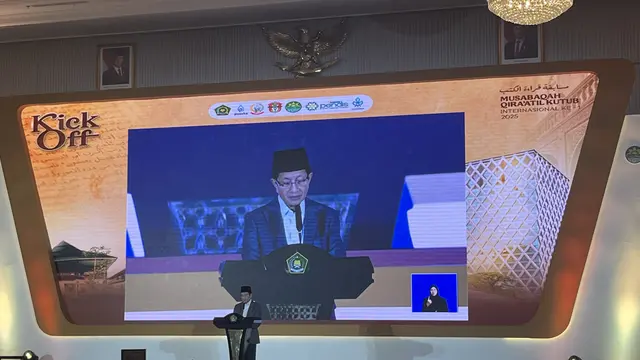 Menteri Agama (Menag), Nasaruddin Umar resmi melakukan Kick Off terhadap gelaran Musabaqah Qira'atil Kutub (MQK) atau perlombaan membaca kitab kuning tingkat Internasional.