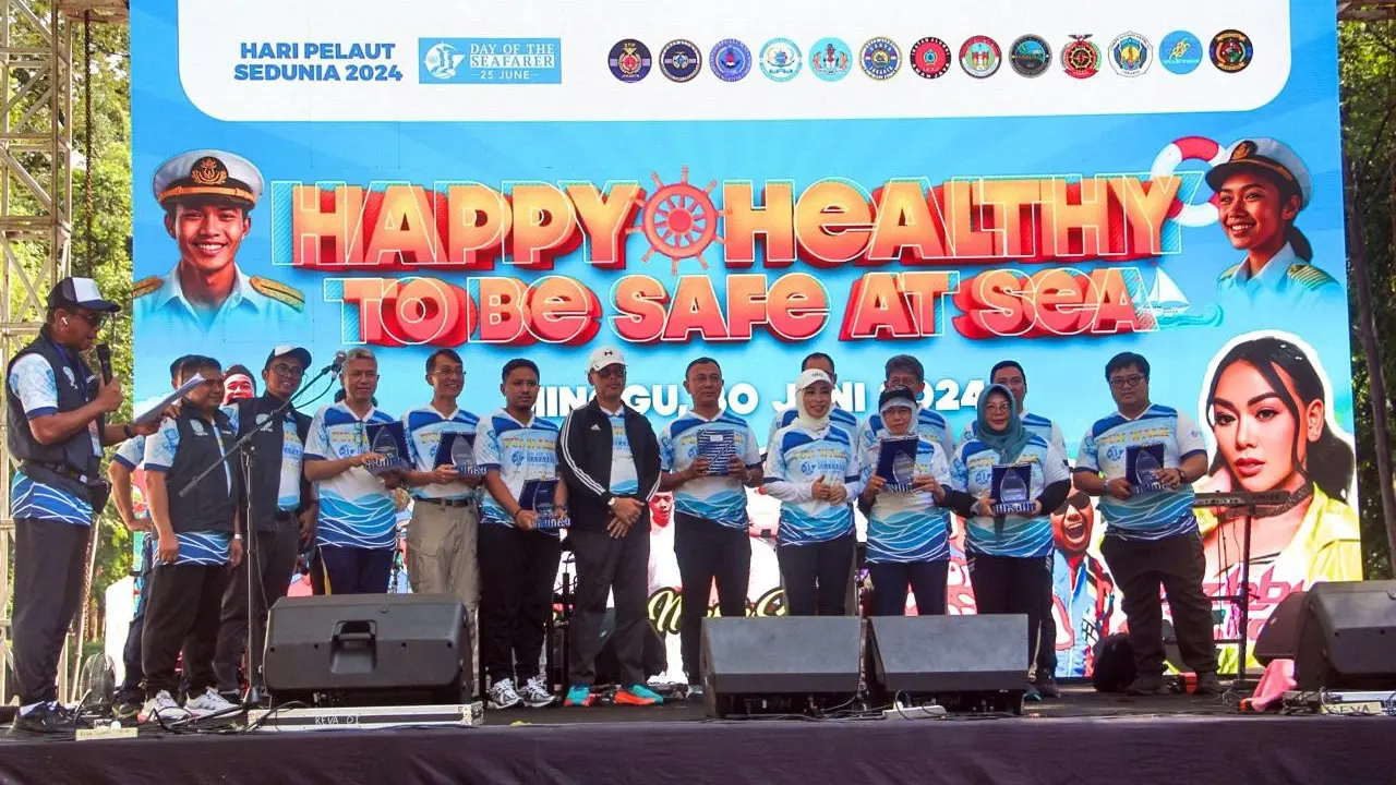 Peringati Hari Pelaut Sedunia 2024, Alumni dan Civitas Sekolah Tinggi Pelayaran Gelar Happy and Healthy To Be Safe At Sea