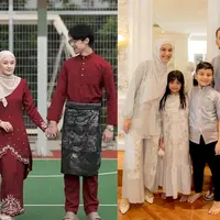 Mulai dari keluarga Dinda Hauw hingga Margin Wieheerm, berikut potret gaya kompak keluarga artis pakai baju kembaran di momen Idul Adha 2024.