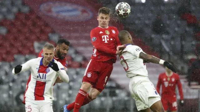 FOTO: Kylian Mbappe Borong Dua Gol, PSG Sukses Tuntaskan Dendam Atas Bayern Munchen di Liga Champions
