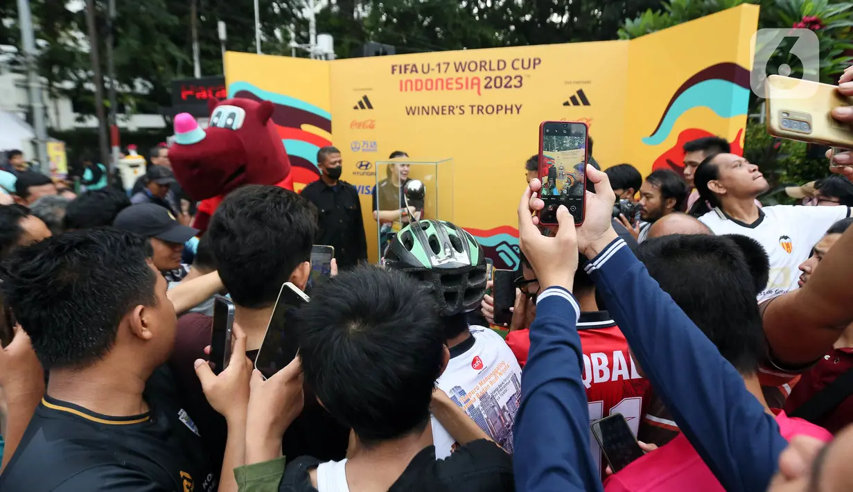(Liputan6.com/Faizal Fanani)Ada total 52 pertandingan yang bakal dimainkan di Piala Dunia U-17 2023 Indonesia, mulai dari fase grup hingga babak final. (Liputan6.com/Faizal Fanani)