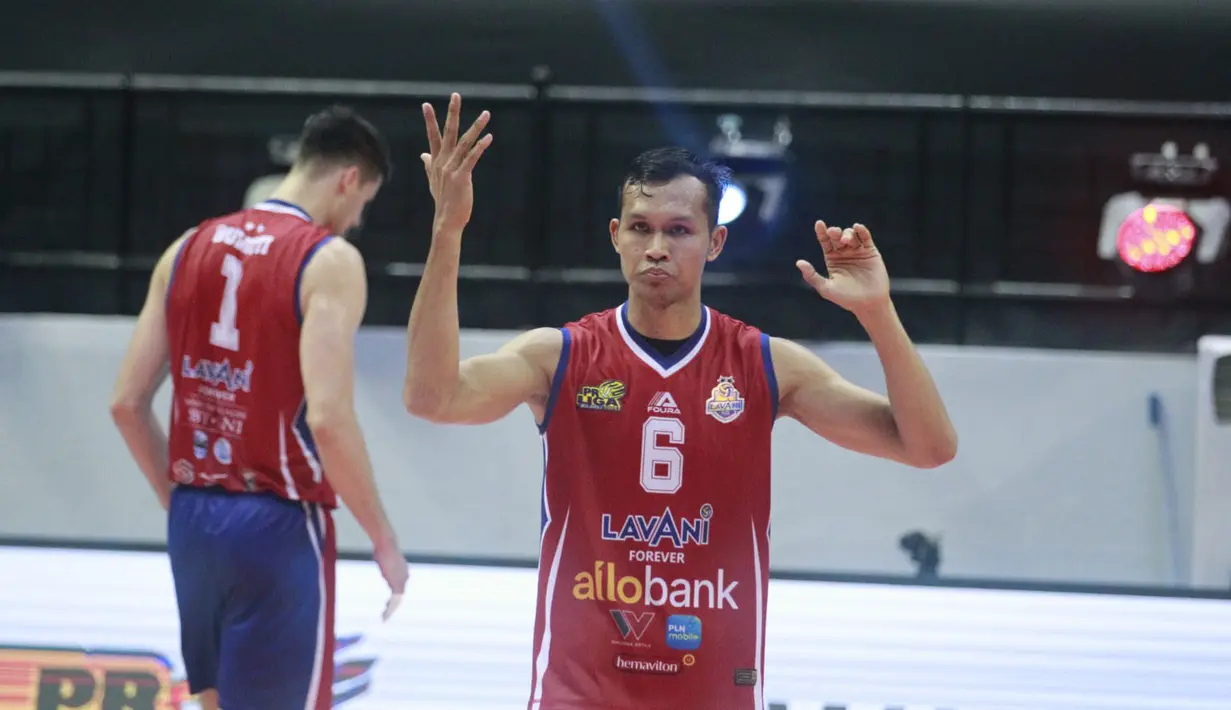 <p>Pemain Jakarta LavAni Allobank Electric, Muhammad Malizi saat menghadapi Palembang Bank SumselBabel pada laga terakhir putaran pertama final four PLN Mobile Proliga 2024 di GOR Bung Tomo Surabaya, Minggu (7/7/2024). Jakarta LavAni Allobank Electric menang 3-0 (25-11, 34-32, 25-17). (Dok. PBVSI)</p>