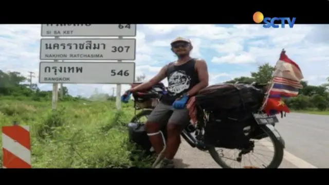 Nafal Quryanto, Penakluk Dunia dengan Sepeda Dimakamkan