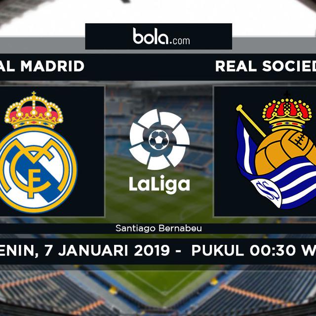 Live Streaming Sctv Real Madrid Vs Real Sociedad Di La Liga Bola Liputan6 Com