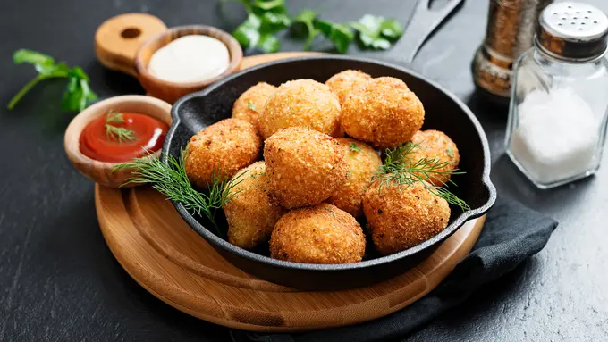 Resep Kroket Kentang Isi Ayam Panggang tanpa Tepung
