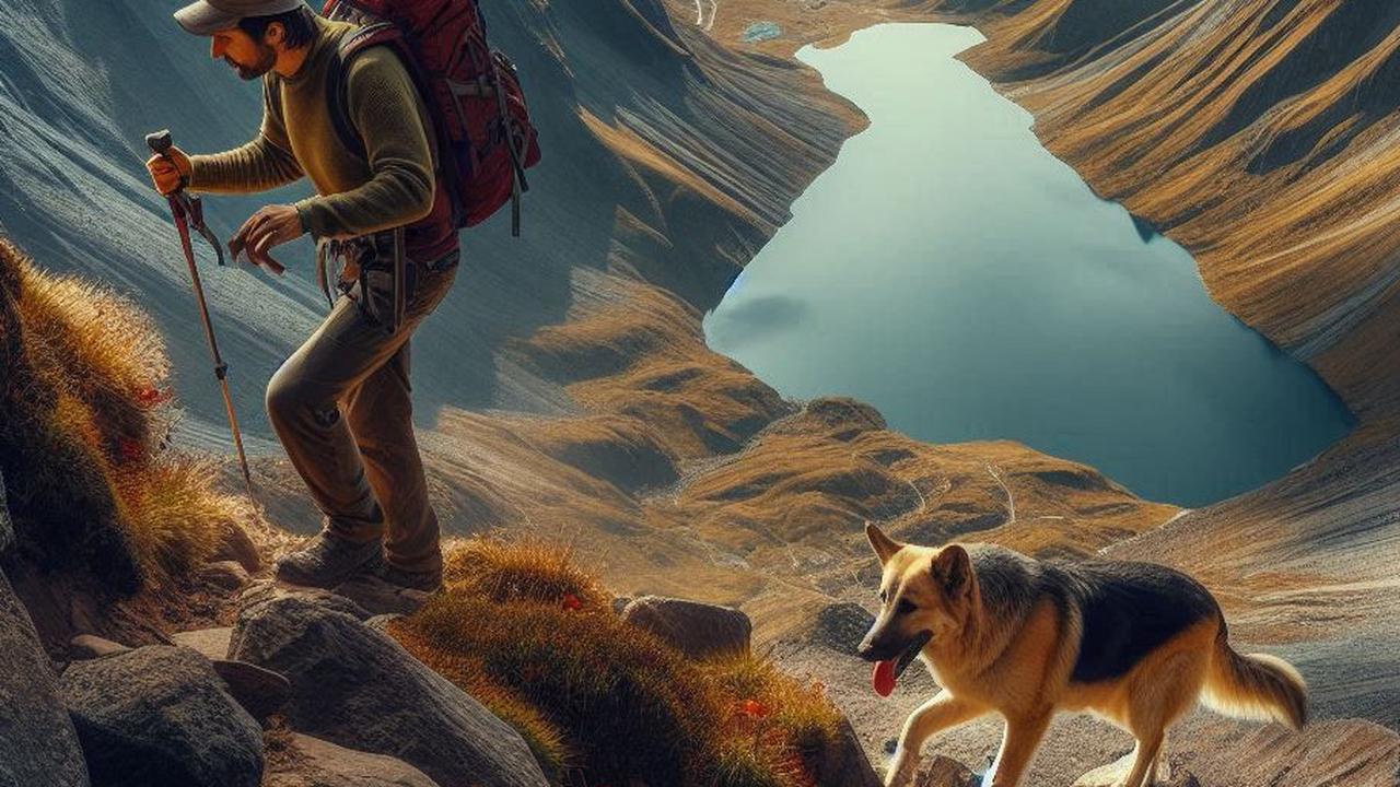 VIDEO Mendaki Gunung Hingga Ketinggian 4.750 Meter, Pria Ini Kaget Temukan Seekor Anjing
