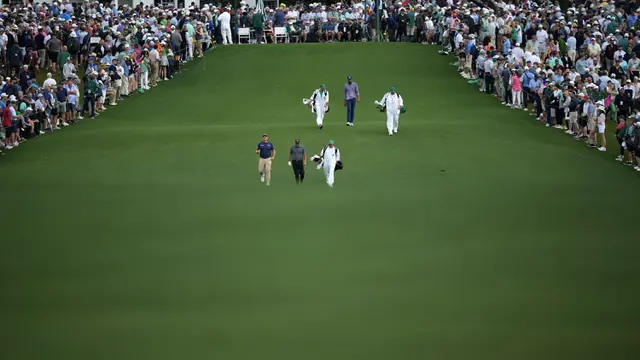 Foto: Momen-Momen Mengagumkan di Turnamen Golf Masters 2024