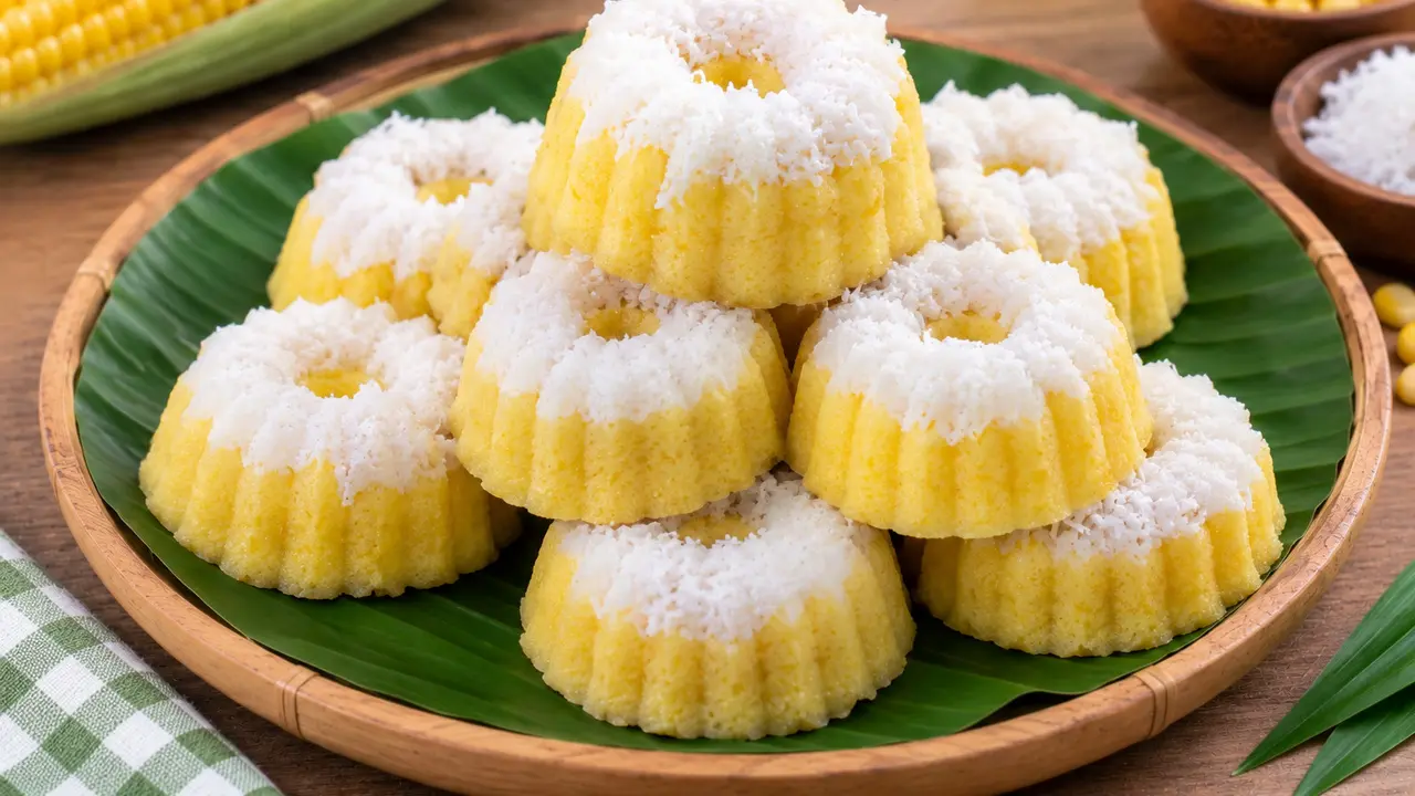 Kue Putu Ayu Jagung Manis
