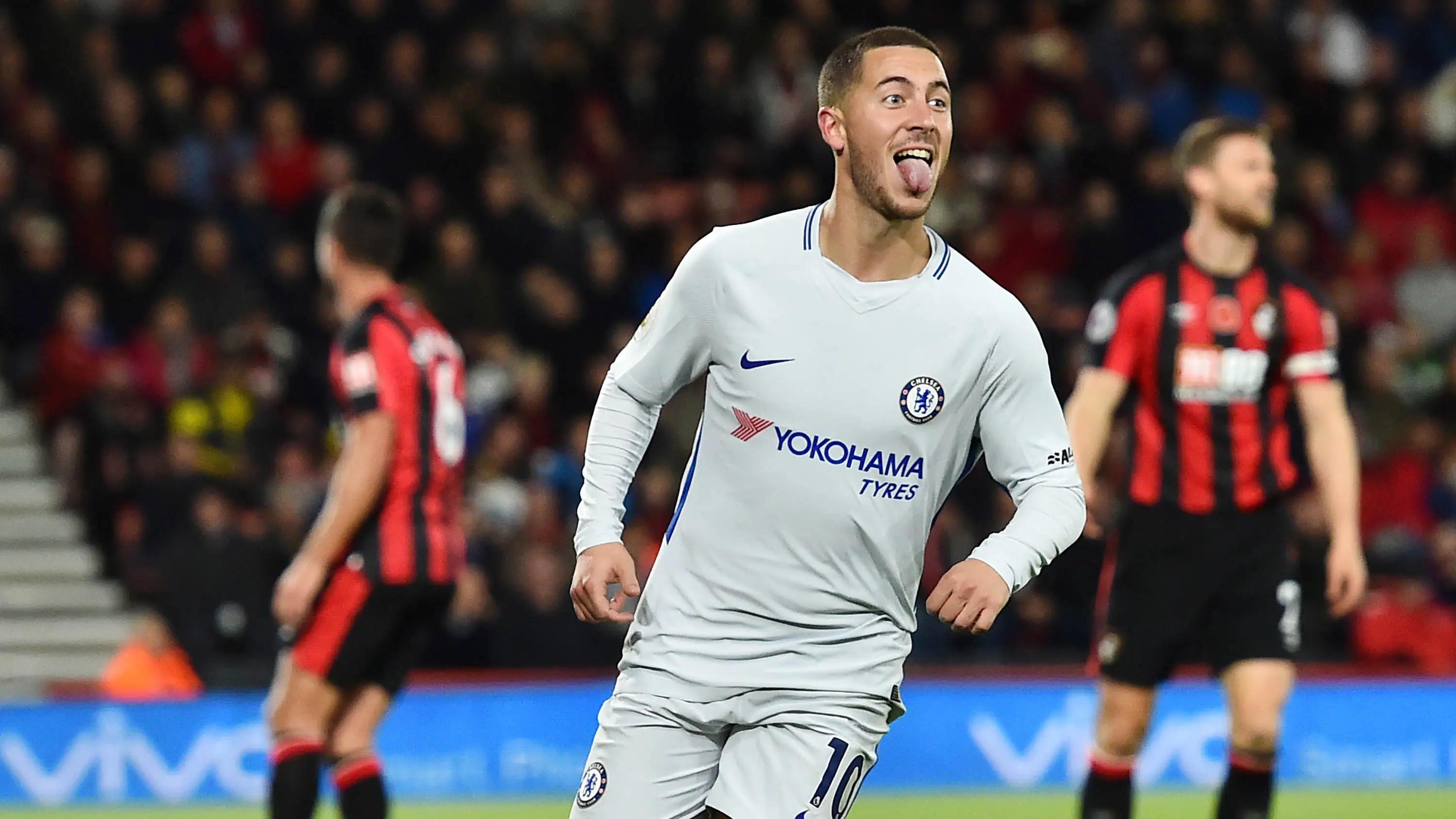 Gelandang Chelsea Eden Hazard. (AFP/Glyn Kirk)