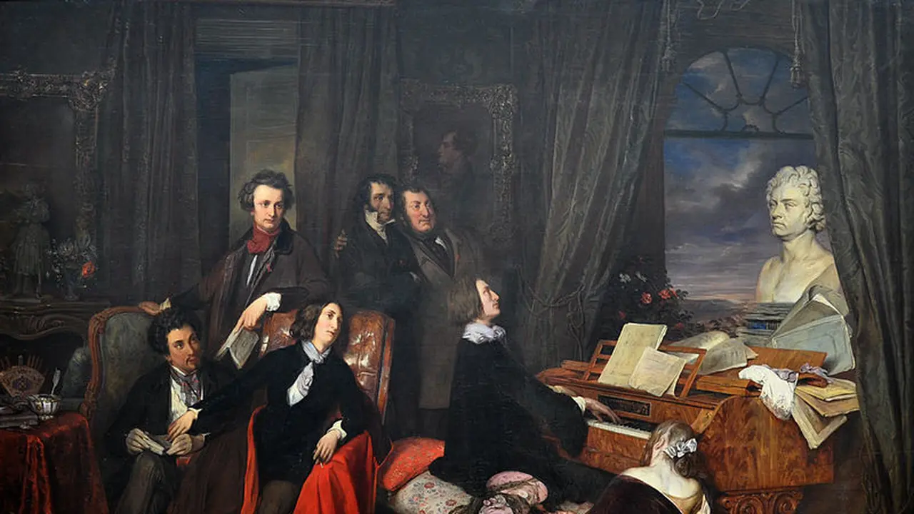 Franz Liszt adalah pemain piano klasik asal Hungaria.