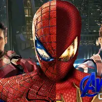 Spiderman dan tokoh Avengers